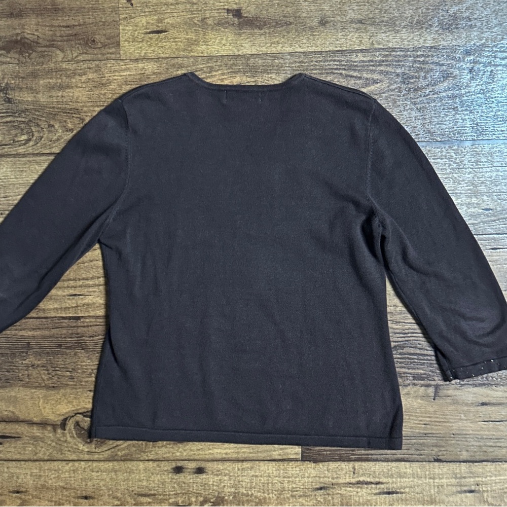 Jack B. Quick Large Brown Fall Pumpkins Sequins/ … - image 6